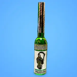 Santa Muerte cologne green