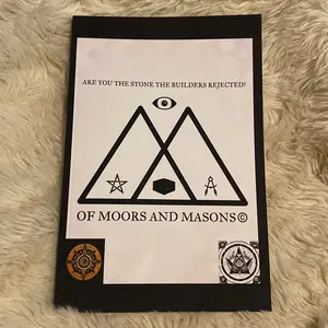 Of Moors and Masons️️ Book - Elegant Paperback Edition with High-Quality Binding and Classic Design