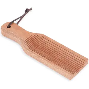 Gnocchi Board Wood Pasta Board Paddle Homemade Gnocchi Maker Easy to Use and Clean Pasta Making Tools for Home Kitchen Cooking