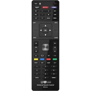 Gvirtue  Universal TV Remote for Almost All Vizio LED LCD 3D Smart E Series TV Smart Internet Apps with Amazon, Netflix and M-GO Keys, Sub XRT112 XRT100 VR1 2 10 15 etc., VZ-2+L