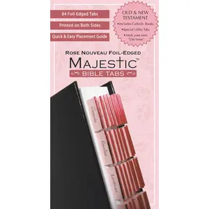 Majestic Rose Nouveau Bible Tabs Majestic Rose Nouveau Bible Tabs