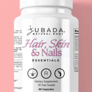 Zubada’s Hair, Skin, & Nail Essentials Supplement Vitamin Biotin