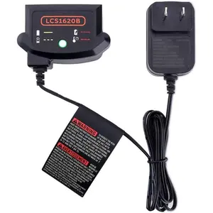 LCS1620B Charger Compatible with Black and Decker 20V  Charger, Compatible with Black & Decker 20V Max Lithium-ion  LBXR20 LBXR20-OPE2 LBXR2020-OPE LB2X3020-OPE LB2X4020