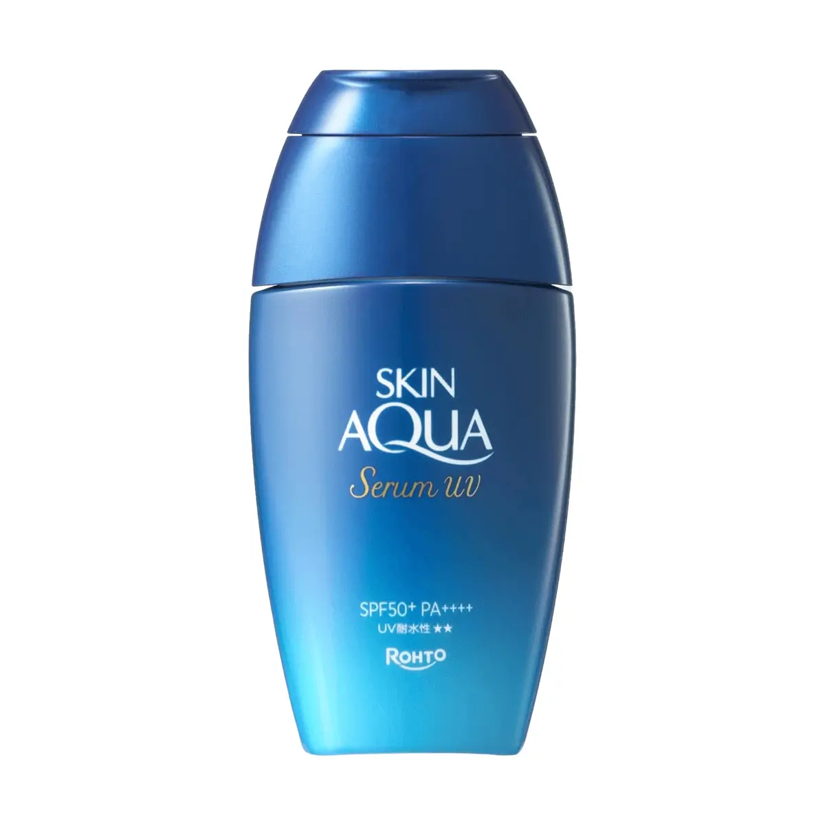 ROHTO Skin Aqua UV Super Moisture Gel SPF50+ PA++++ Hyaluronic Acid Sunscreen 70g - High Hydration Essence Formula