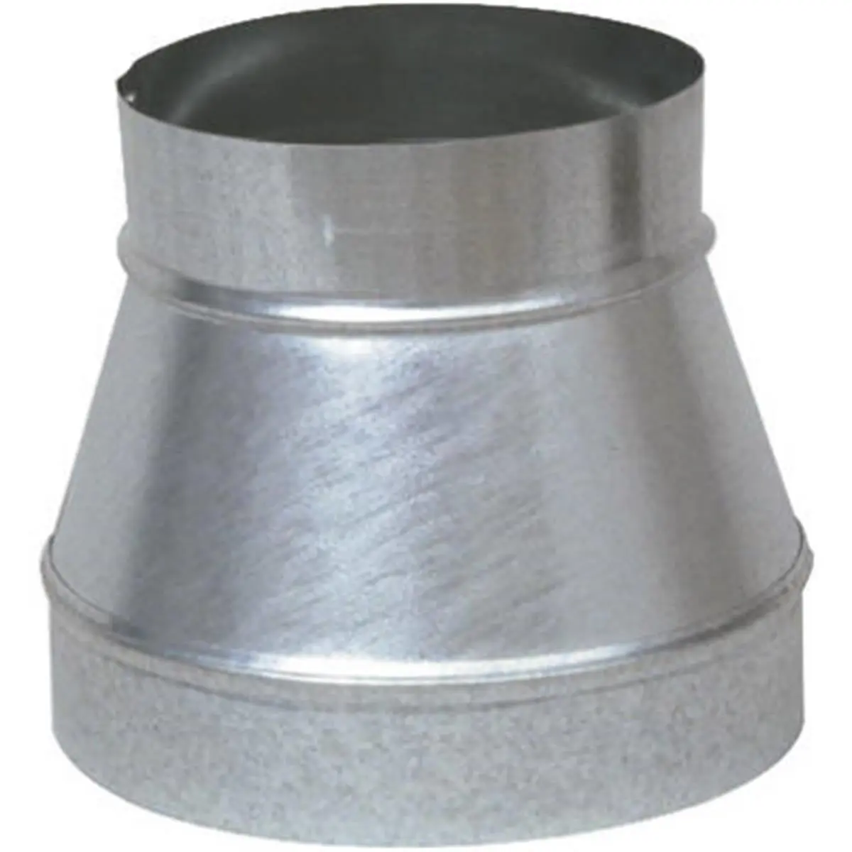 Imperial Manufacturing GV0787 Galvanized Steel Tapered Reducer-Increaser Piece, 7x6 in. Mechanical Hardware Fitting