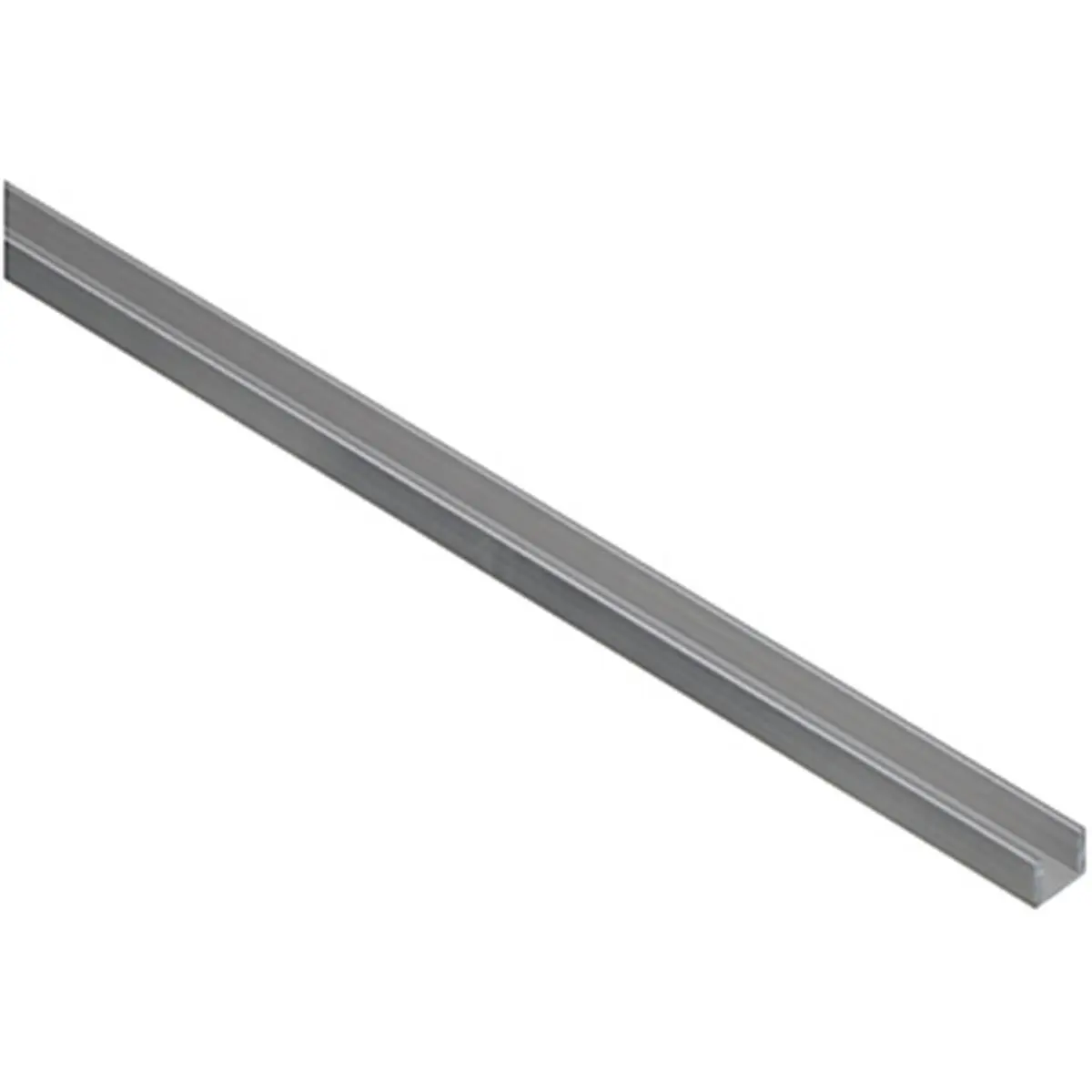 National Hardware 247643 Strong Lightweight Aluminum Channel Mill, 1/4 x 1/16 x 72 in, Withstands Heavy Pressure (N247-643) - Sailing Water Sports Accessory, Light Weight, Withstand Heavy Pressure