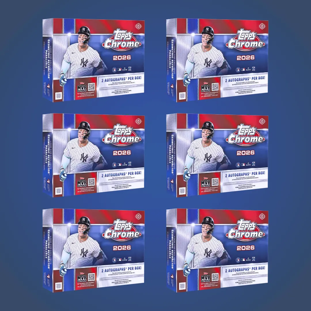 PRESALE - BK Break MLB0722 (1) 2026 Topps Chrome Breaker's Delight Case - CASE BREAK