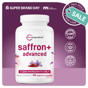 Micro Ingredients Saffron+ Advanced Supplements Veggie Capsules