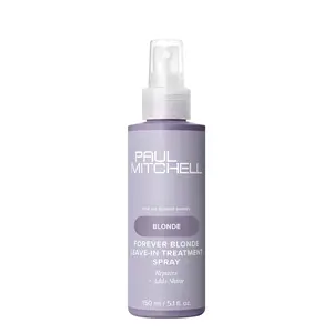 Paul Mitchell Forever Blonde Leave-In Treatment Spray - 5.1oz Dramatic Repair for Bleached Hair with Safflower Oleosomes & Macadamia Nut Oil