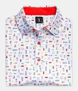 Bloody Mary Golf Polo - Men's Perfromance Golf Polo Classic Fit - U Suck at Golf