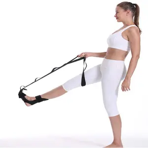 Adjustable Ankle Foot Stretch Resistance Band, Segmented Yoga Extension Strap, Auxiliary Stretching Band for Fitness and Rehabilitation, Workout Band, Stretching Gear, Yoga Equipment, Stretching Tool