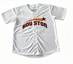 Men's Baseball Jersey #2  Letter and Number Embroidery Soft Fabric Ideal for Daily Wear by Baseball Fans
