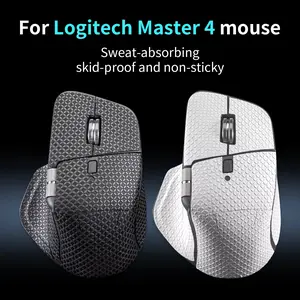 Mouse Grip Tape Sticker for Logitech Mx Master 4, Wireless Gaming Mouse, Anti-Slip, Self-Adhesive, Sweat-Resistant, Comfortable Fit