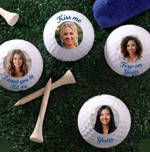 aCustom Photo Golf Balls