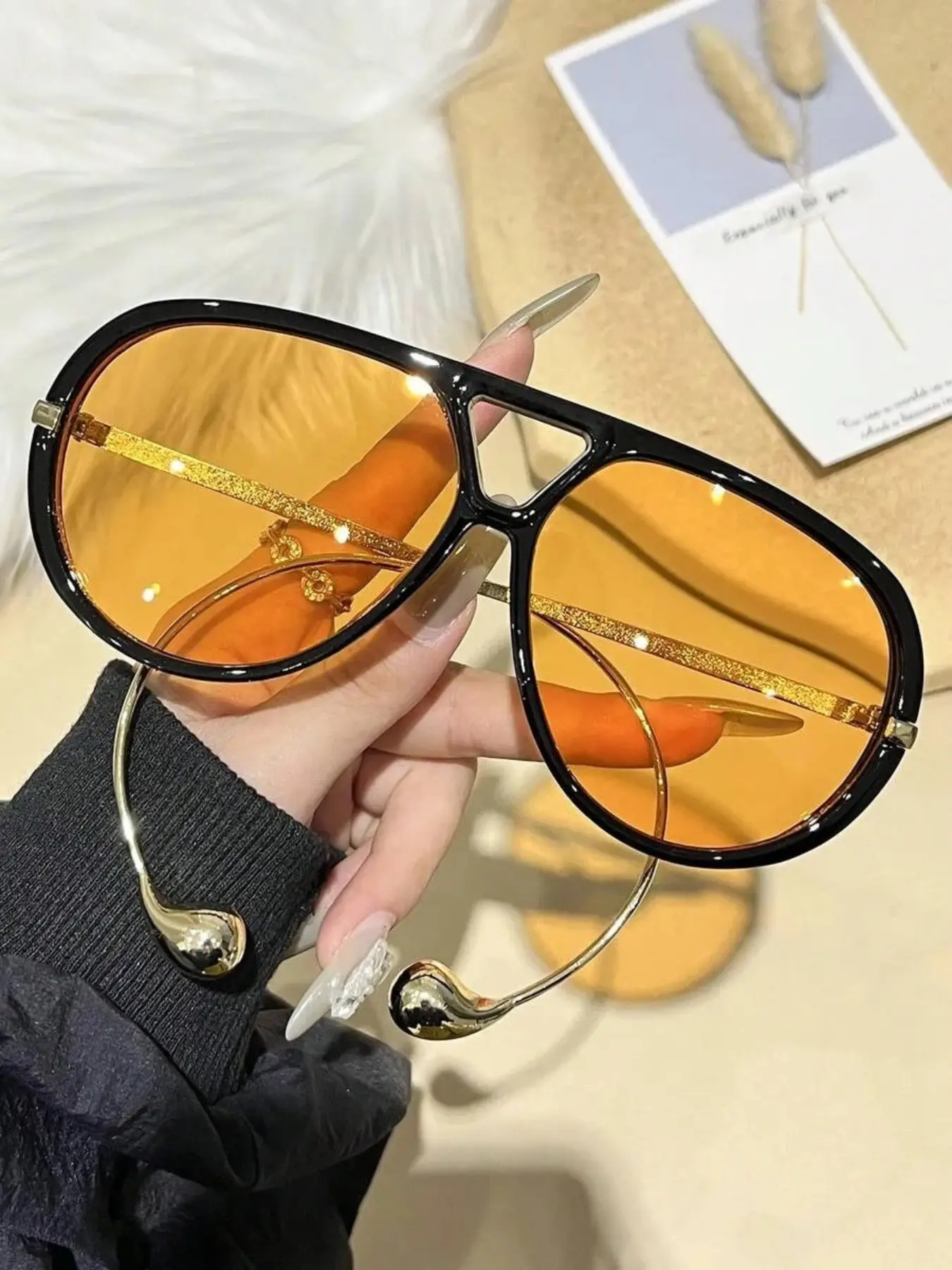 Classic Pilot Frame Y2K Style Metal Fashion Sunglasses, Vintage & Modern Design, Trendy Casual Aviator, Outdoor Casual, Street Photography, Vacation, Driving Sun Protection, Vintage Aviator Eyewear, Stylish Shades