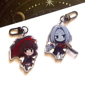 Deadlock Acrylic Keychain | Mina Ha, Vindicta Fanart, Double-Sided