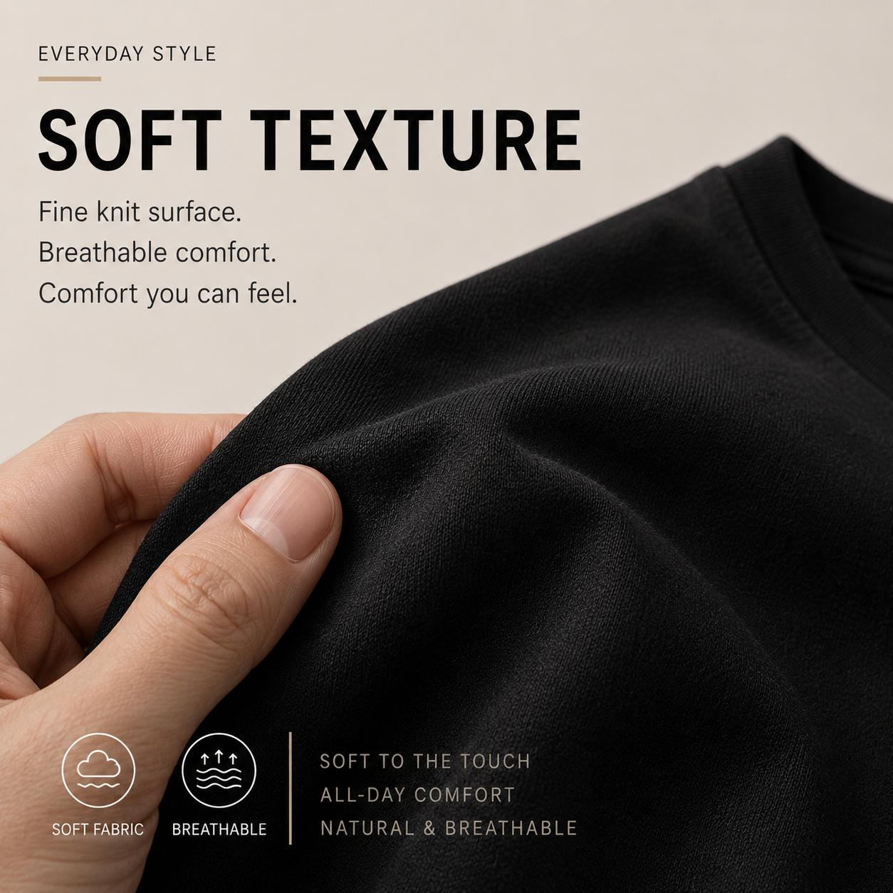 Unisex Classic Plain Cotton Crew Neck Comfy Shortsleeve T-Shirts - Aesthetic Relaxed Fit Basics, Minimalist Layering Tops for Casual Streetwear, Summer Daily Wear, Tshirt, Loose, Oversized, Vintage, Foldable, Unisex Retro, 7 Black + 7 White