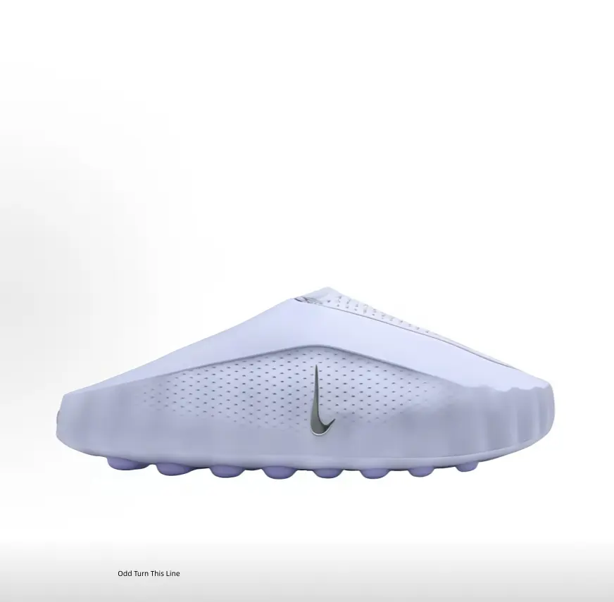 Fashion Lavender Purple Thick Platform Slip‑On Mules, Breathable Hollow‑Out Upper, Comfort Cushioned Insole, Non‑Slip Slides For Street Casual Daily Wear