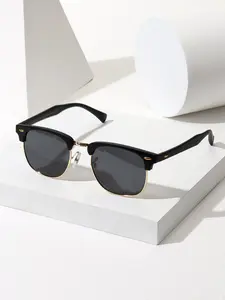 Men's Mixed Metal Frame PC Lenses Coated Gradient Color Street Summer Vacation Outdoor Beach Daily Commute Classic Retro Travel Fashion Glasses