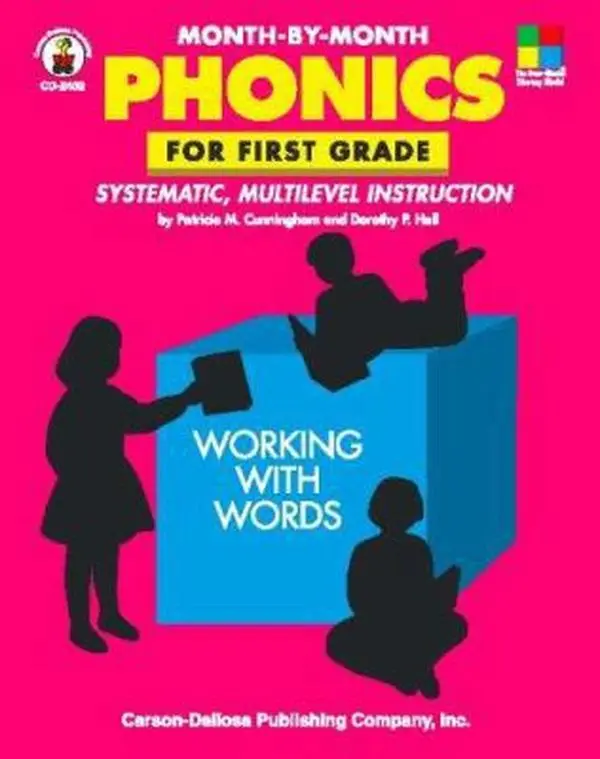 USED Book - Month-by-Month Phonics for First Grade: Systematic, Multilevel Instruction by Patricia M. Cunningham (Paperback) - english