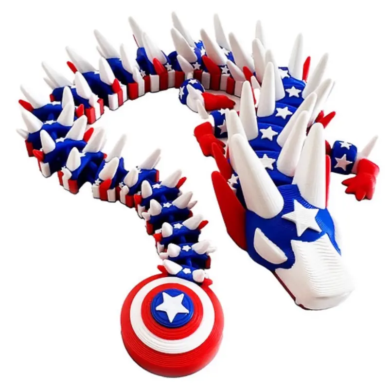 3D Printed Superhero Inspired Dragons