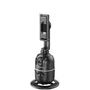 PO3 Auto Face Tracking Selfie Stick Tripod - Black Design for Phone and Cellphone Use