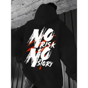 Men's Long-Sleeve Combed Cotton Boxy Cut Hoodie Sweatshirt - Digital Sublimation Graphic, Unisex Fit, Drawstring, Chic, Thermally Optimized, Super-Soft, Tropical Style, Affordable, COD Available, Sweatshirts