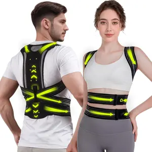 aoFIT Posture Corrector，Comfortable Back Posture CorrectBelt，lmproves Posture and ReducesHunchback, Sports & OutdoorAccessories，WomenandMen，adjustable