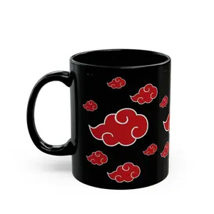 Akatsuki Red Cloud Mug, anime Mugs, Gift for him,Gift for anime lover