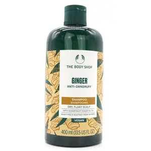 The Body Shop Ginger Anti-Dandruff Shampoo 400ml for Dry Flaky Scalp