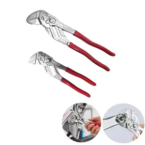 Chrome Pump Pliers, Multifunctional Opening Adjustable Pliers Wrench, Quick Water Pump Pliers, Professional Bicycle Repair Tool, Heavy Duty Hardware