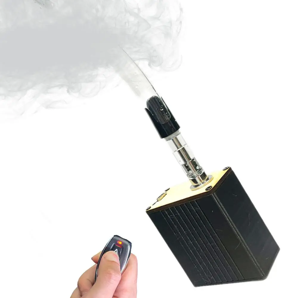 Portable Wireless Fog Machine for Camera Accessories - Quiet Operation, Adjustable Mist Settings, Remote Control, 3 Modes, Portable Size, Outdoors Use, Ideal for Parties, Weddings, Cosplay, Cotton Masks Compatible