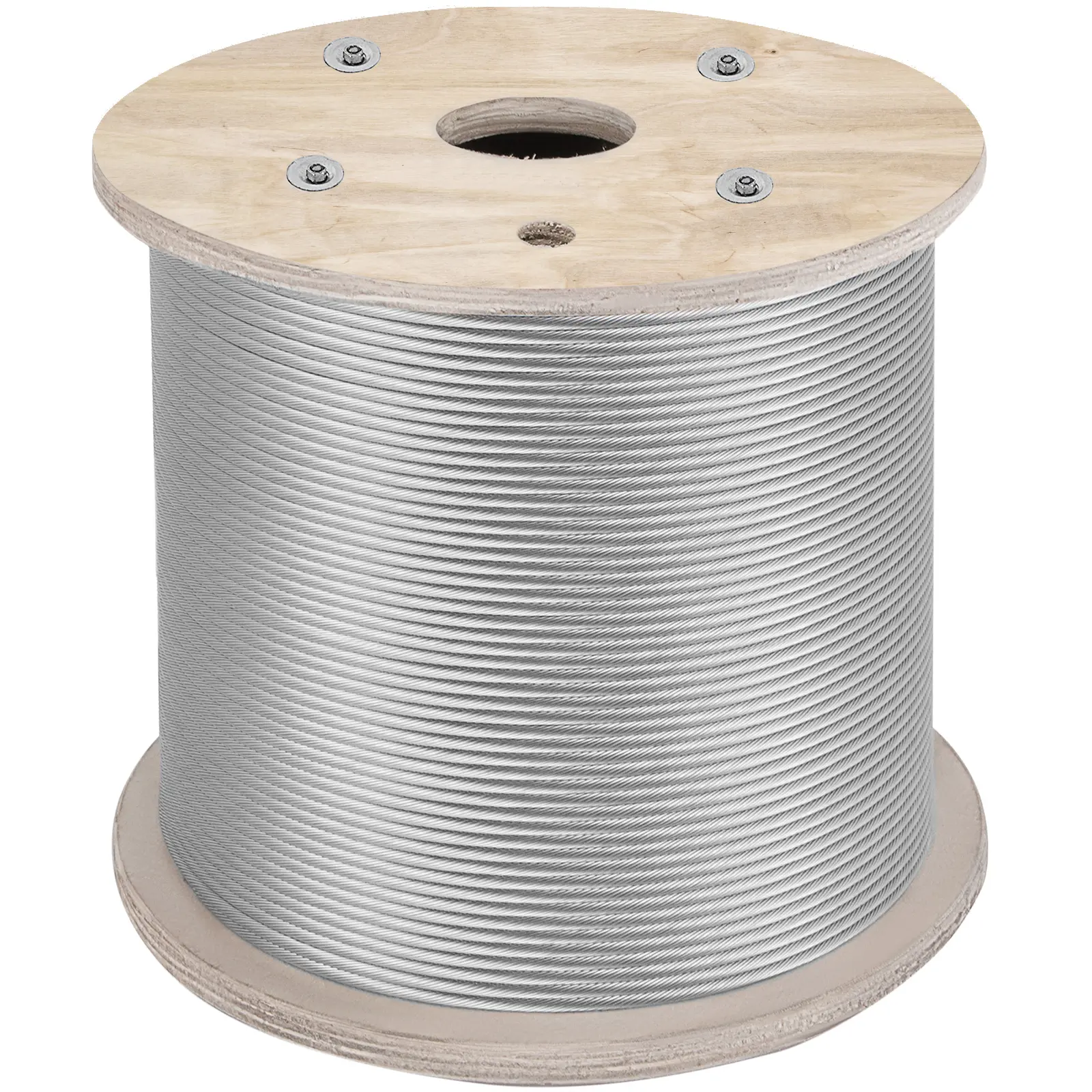 【Summerfinds】304 Stainless Steel Wire Rope Cable 1/4"7x19200ft