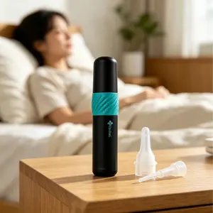 Portable deep-cleaning nasal inhaler for nasal care, refreshing aromatherapy, mint flavor.888