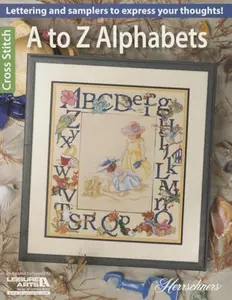 USED-A to Z Alphabets Cross Stitch: Lettering and Samplers to Express Your Thoughts! by Lewis, Licia (Paperback)
