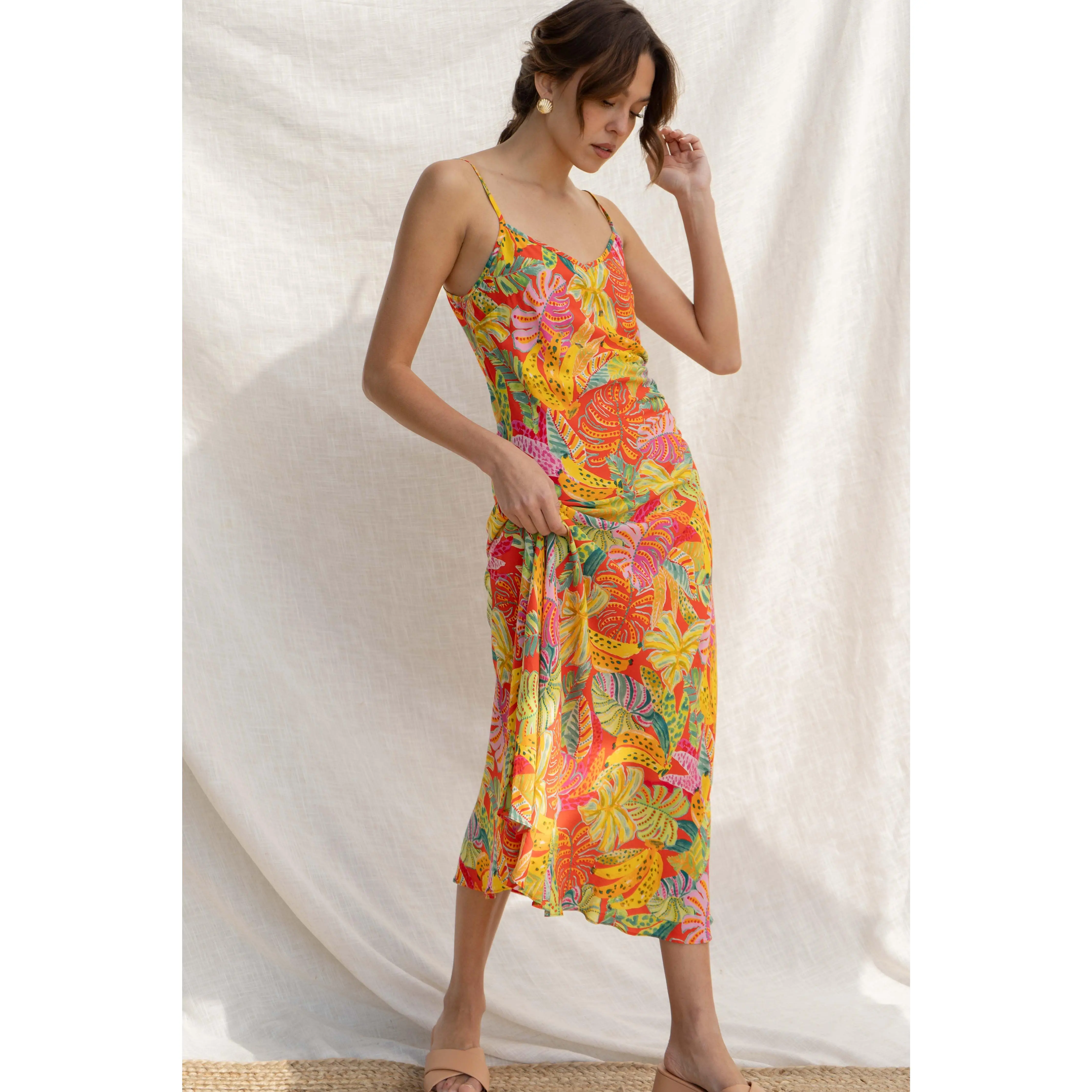 Sydney Ruched Side Dress