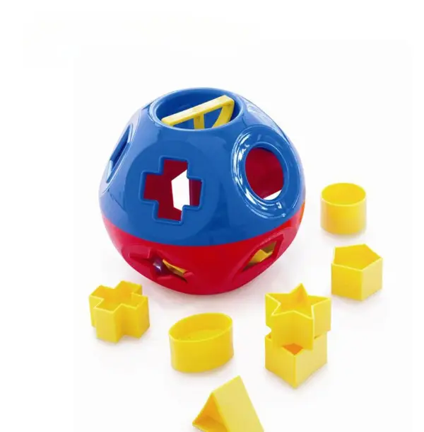 Tupperware Shape Sorter Storage Container - Home Organizer Jar for Countertop Use, Ideal for Kids’ Play, Activities, Exploration & Imaginative Playtime