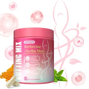 Summervibes cut Capsule ,Berberine, Chromium, Yerba Mate & Magnesium with 5-HTP Mix, 60 Capsules Dietary Supplement