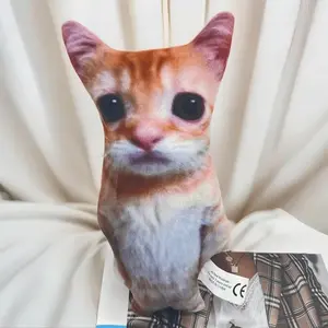 Cute Cat Plush Toy, Simulation Cat Stuffed Animal, Funny Plush Toy, Stuffed Animals Toys, Fun Kids Toys for Boys and Girls, Toddler Toys, Soothing Stuffed Doll, Cuddly Stuffed Animal, Birthday and Holiday Gift, Home Decoration