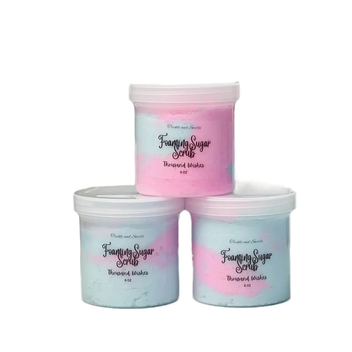 Foaming sugar scrub- Thousand wishes 6oz Foaming sugar scrub- Thousand wishes 6oz
