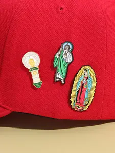 Cartoon Jesus Design Brooch, Creative Clothes Brooch, Fashion Accessories for Men & Women, Enamel Pin for Backpacks, Scarves, Hats Decoration Fixed Buckle, Hat Pins