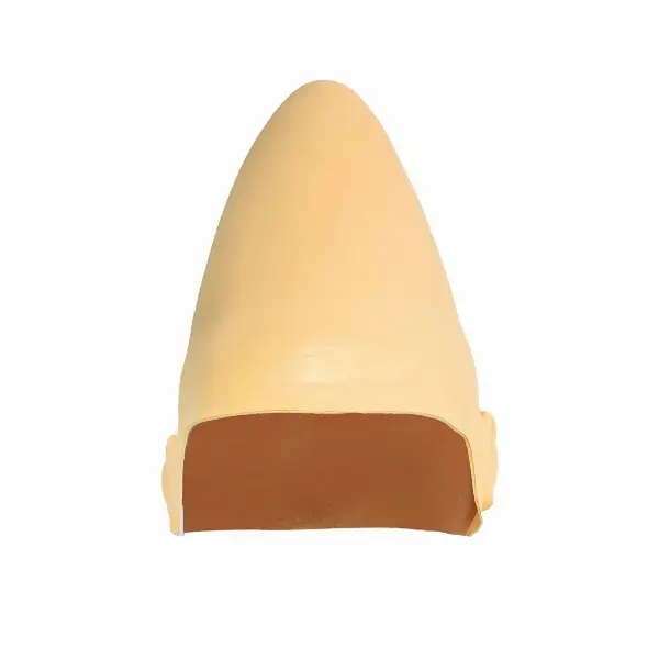 Funny Latex Pointed Head Mask, Novelty Cone Head Party Accessory, Halloween Cosplay Prop, April Fools’ Prank Item, Party Photo Prop, Accessories