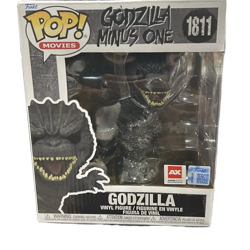 Funko Pop Vinyl Figure - 6 in New Godzilla TV/Movie Character Collectible, Represents Godzilla with Distinctive Pose, Anime Expo Con Figurine