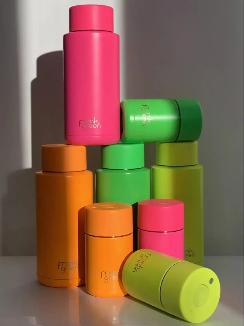 Frank Green 34oz Ceramic Insulated Bottle – Sleek, Eco-Friendly Design for Keeping Drinks Hot or Cold Longer
