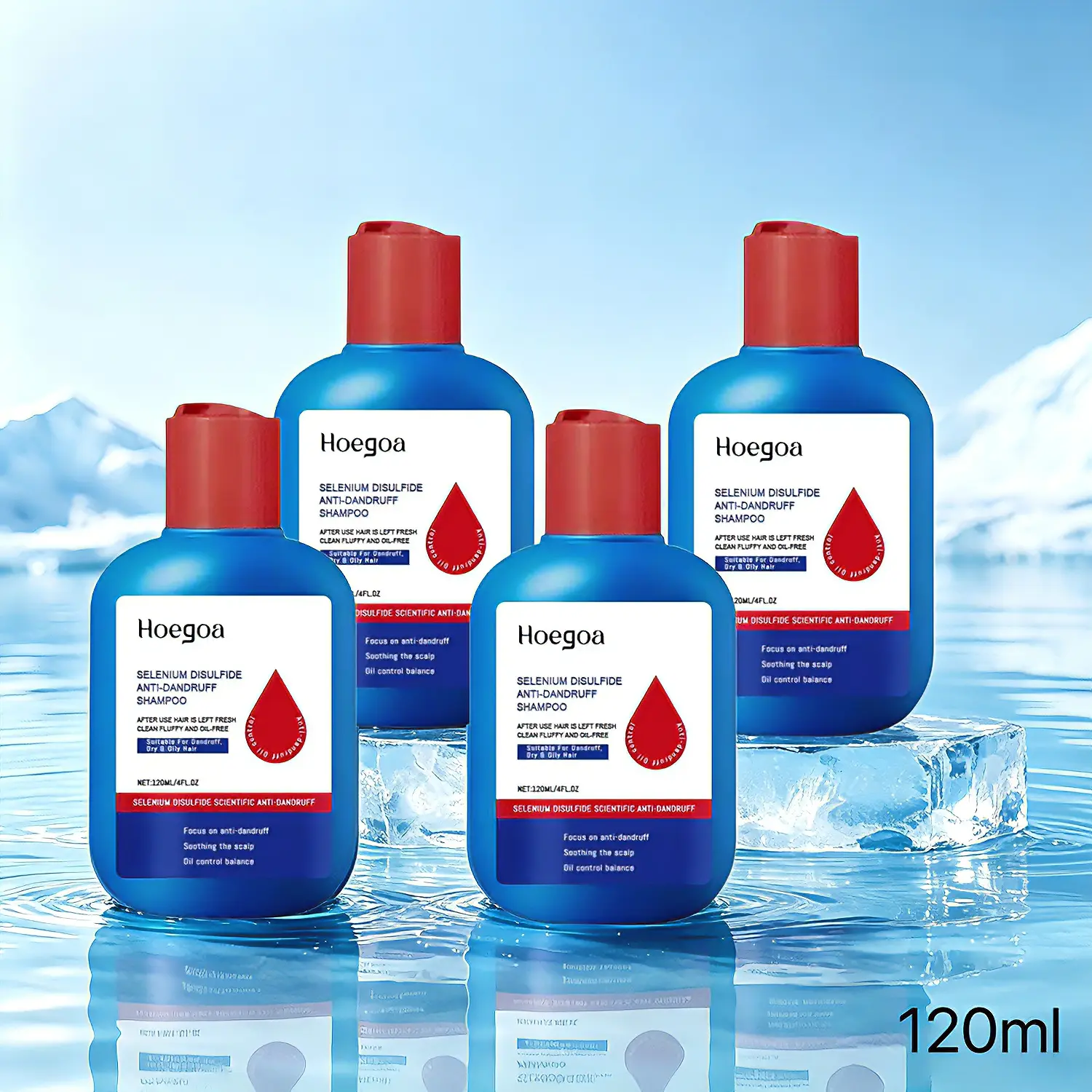 【BUY 2 GET 2】Selenium Disulfide Hair Care Shampoo,Oil Control Refreshing Anti-Dandruff Anti-itch, Scalp Cleansing Cleanser, Haircare Comfort, Hair Growth, Use 3-5 times per week Conditioner Oil Control Anti-Dandruff Anti-itch
