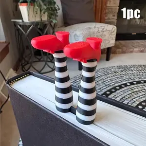 Shoes Bookmark, Wizard of Oz Theme Reading Accessory, English Text Included, Perfect Gift for Women, Book Lovers, Classic Story Enthusiasts