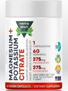 Green Royalty Magnesium+Potassium citrate Dietary Healthcare