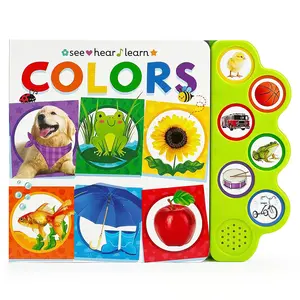 Colors Sound Book for Toddlers – Learn Colors with Fun Sounds – Interactive Learning Gift for Ages 1-4
