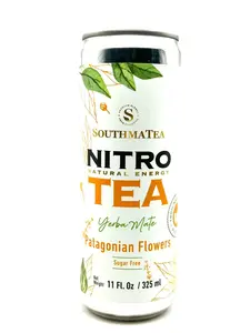 NitroTea Patagonian Flowers 11 Oz Nitrogenated Sugar Free Beverage (Box 12 cans)
