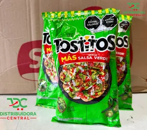 Tostitos Salsa Verde 62GRAMS- SABRITAS MEXICANAS - MEXICAN CHIPS -  PAPITAS MEXICANAS